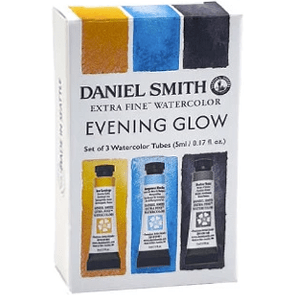Набор красок акварельных "Daniel Smith. Evening Glow Set", 3 цвета, 5 мл, тубы