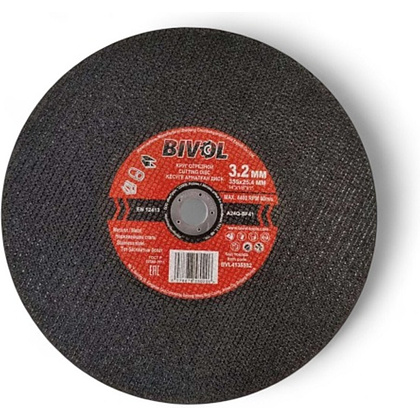 Круг отрезной по металлу BIVOL T41-355х3,2х25,4 мм