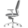 Кресло для руководителя BESTUHL "J2", ткань, пластик, серый  - 3