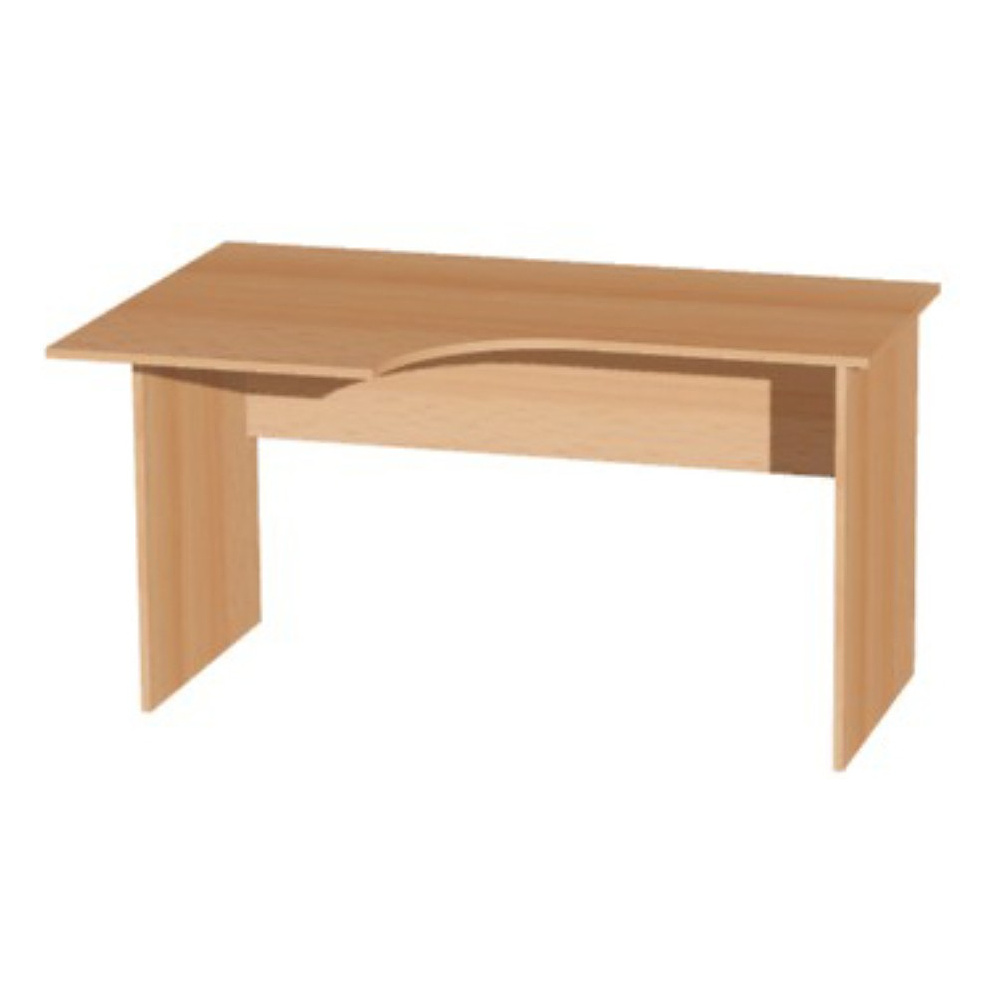 Коллекция Макси стол письменный М23-L, 1380х900х750 мм, бук