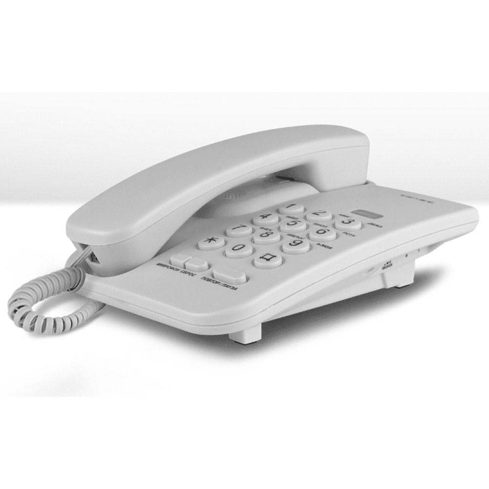 Телефонный аппарат Texet TX-212, светло-серый - 2