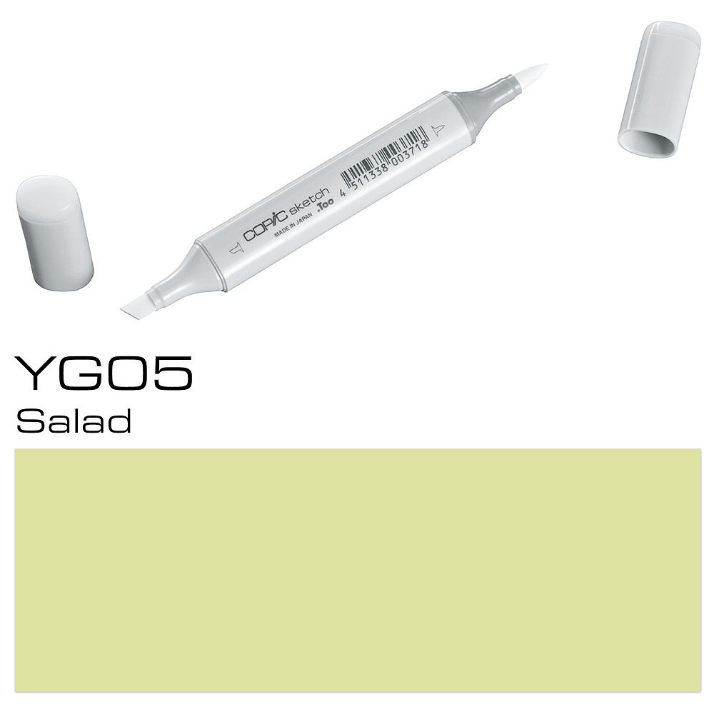 Маркер перманентный "Copic Sketch", YG-05 салатовый