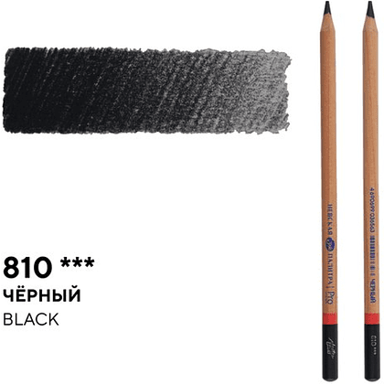 Карандаш цветной "Мастер-класс", 810, чёрный - 2