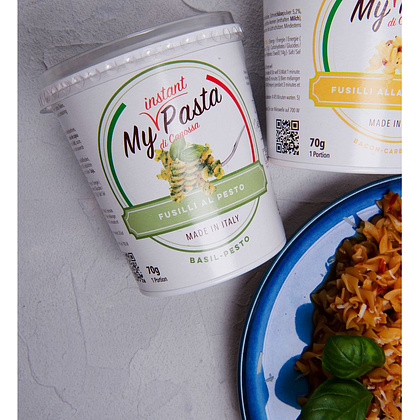 Паста фузилли "My instant pasta" с соусом песто, 70 г - 4