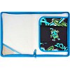 Папка для труда "Зомбо банка", А4, на молнии, голубой, черный - 4