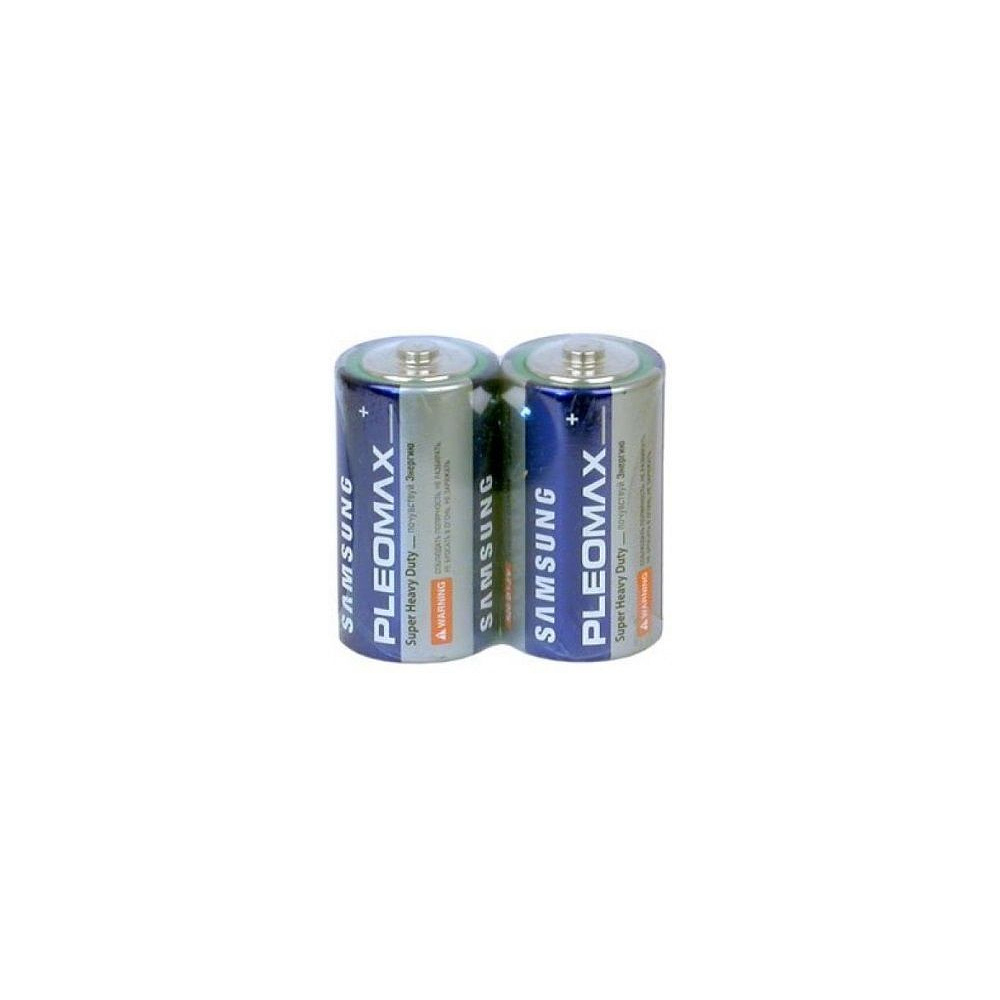 Батарейки солевые Samsung "Pleomax D/R20", 2 шт.