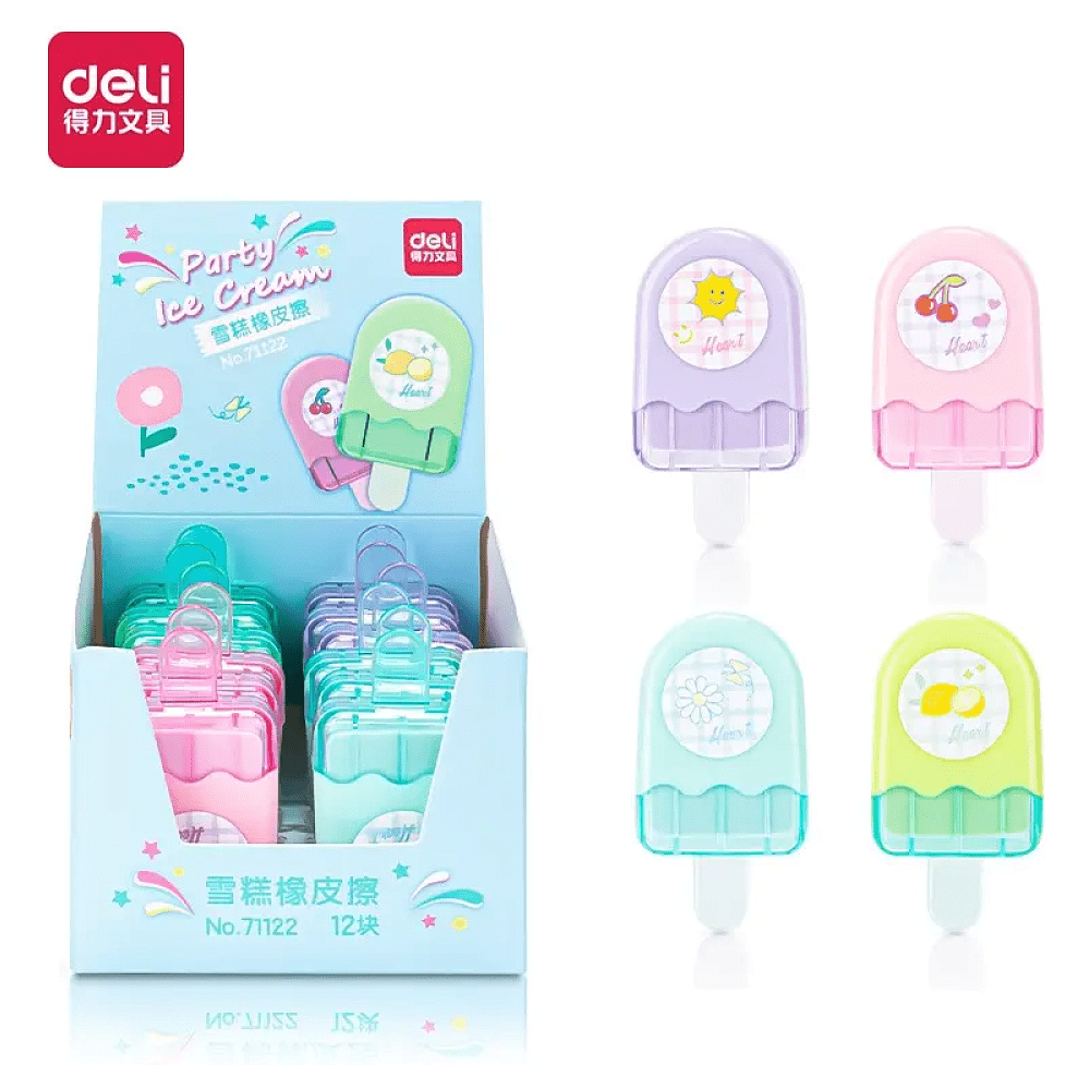 Ластик Deli "Ice Cream 71122", ассорти - 2