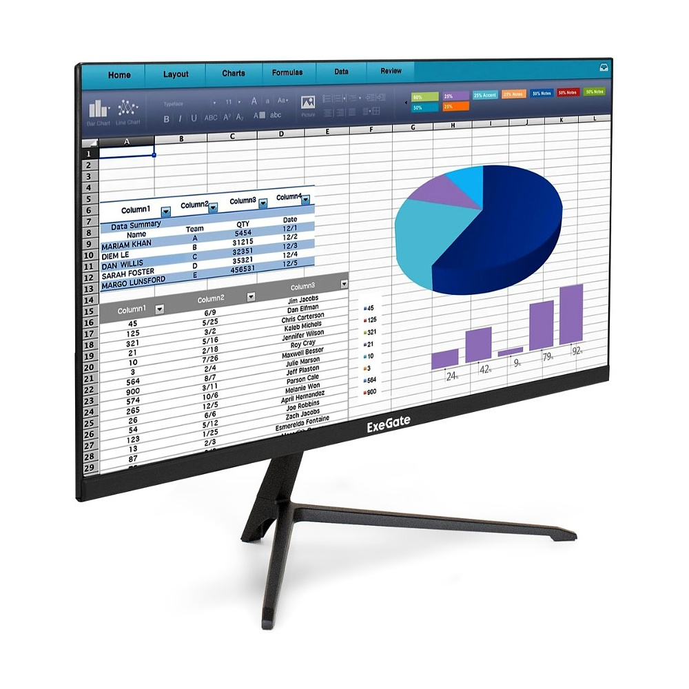 Монитор ExeGate ProSmart EV2207A, EX294343RUS, 21.5"