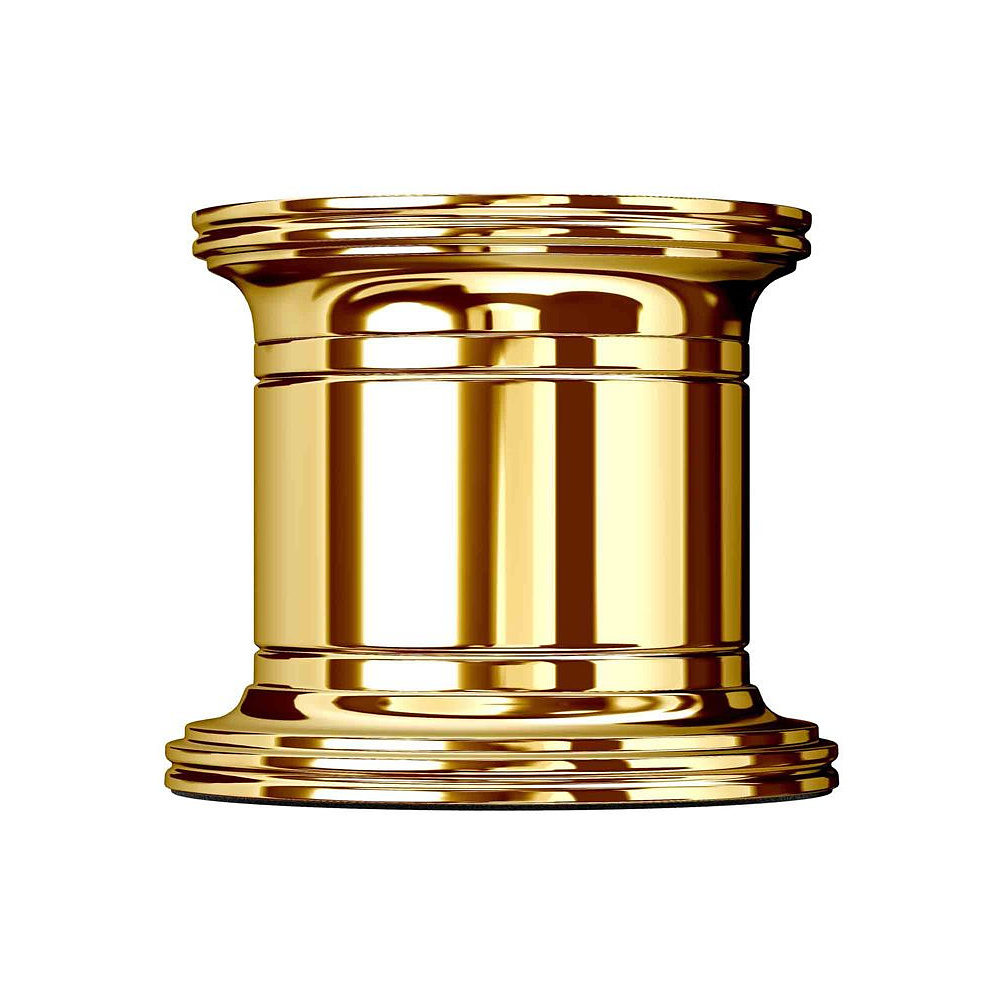 Подставка для скрепок магнитная "M-657", 61x61x57 мм, золотистый - 2