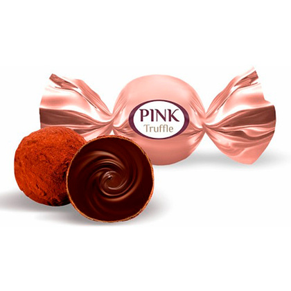 Конфеты "Pink. Truffle", 163 г, с шоколадным кремом - 2