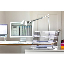 Модуль для бумаги горизонтальный "Han", прозрачный зеленый