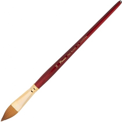 Кисть для рисования "Pinax ORO ROSSO", синтетика, "кошачий язык", №16