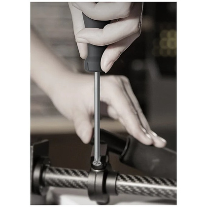 Отвертка Deli HS EHT1203, PH0х75 мм, Soft Touch, черный - 7