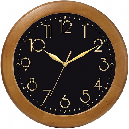 Часы настенные "988958", коричневый