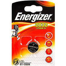 Батарейка литиевая дисковая Energizer "CR2032", 1 шт.