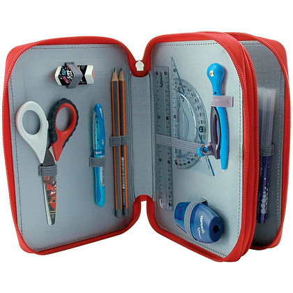 Пенал Maped "Cars", 2 отделения, с наполнением - 2