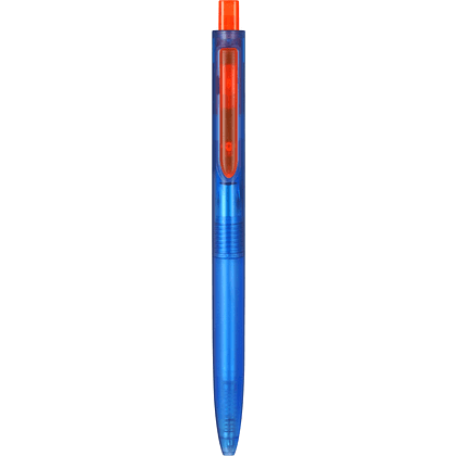Ручка шариковая автоматическая "Space Up Cyber", 0,7 мм, синий, оранжевый, стерж. синий