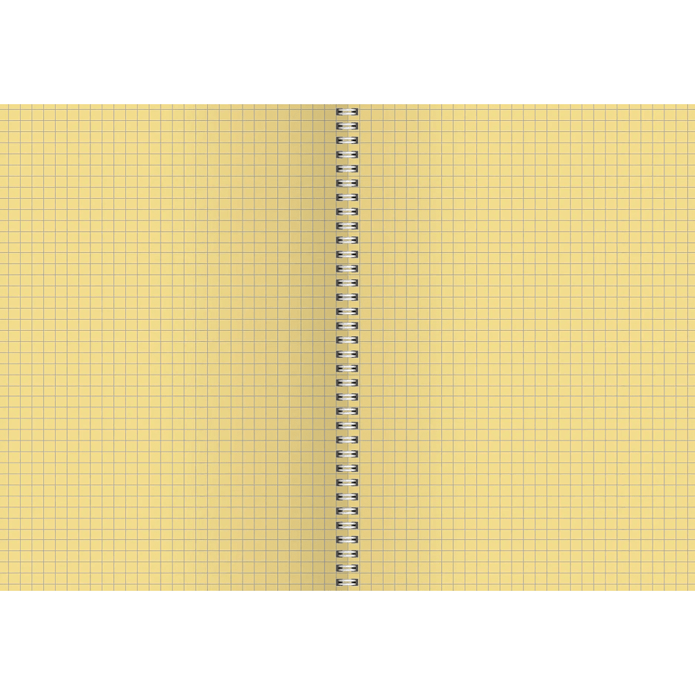 Тетрадь "Smart paper. No 4", А4, 80 листов, клетка, желтый - 2