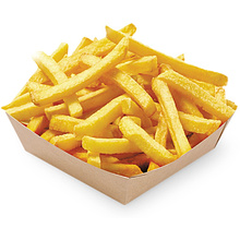 Контейнер бумажный универсальный, 110/140х110/140х42 мм, 480 шт/упак, крафт