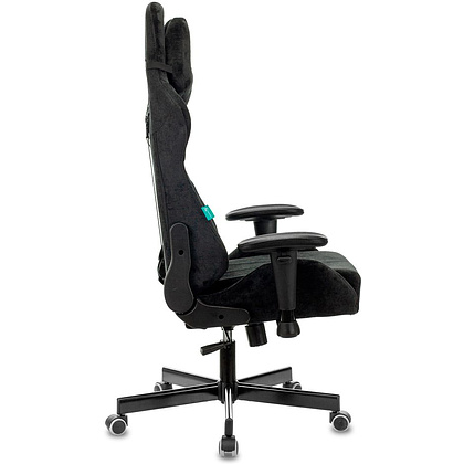 Кресло игровое Бюрократ VIKING "KNIGHT FABRIC", ткань, металл, черный - 3