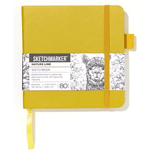 Скетчбук "Sketchmarker", 12х12 см, 140 г/м2