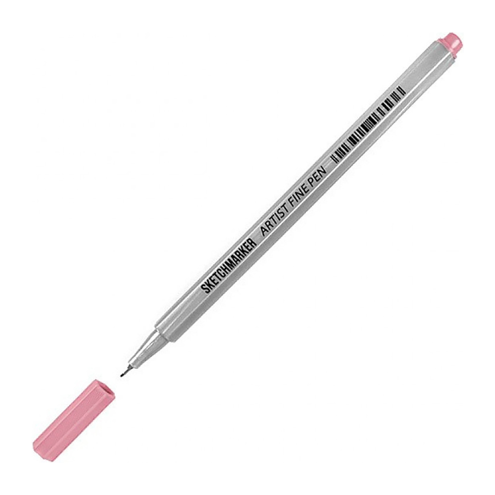 Ручка капиллярная "Sketchmarker", 0.4 мм, розовое вино