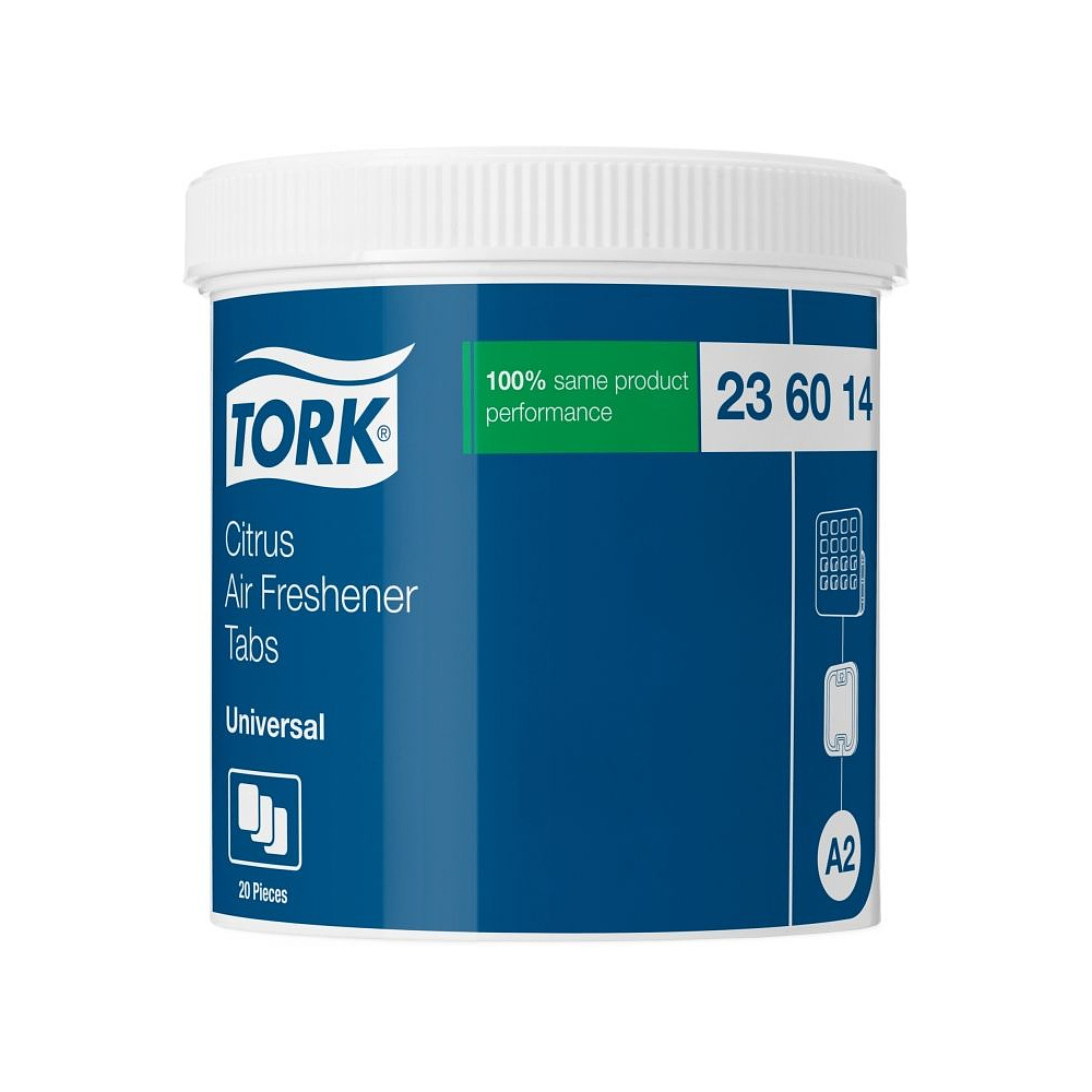 Освежитель воздуха Tork твердый, цитрус, А2, 20шт/упак