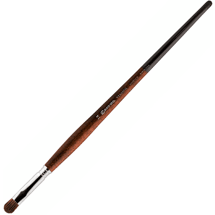 Кисть для рисования "Escoda Versatil 3046", синтетика, веерная, №22