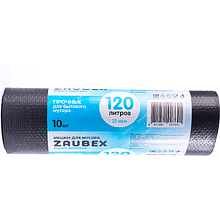 Мешки для мусора ПНД "Zaubex", 20 мкм, 120 л