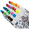 Мелки восковые "Himi Silky Crayon", 36 цветов, ассорти - 5