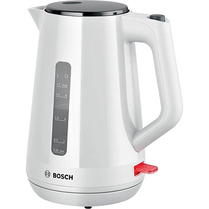 Электрочайник Bosch TWK1M121, пластик, белый