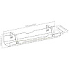 Лоток для проводов Cable Tray BLACK, черный - 5