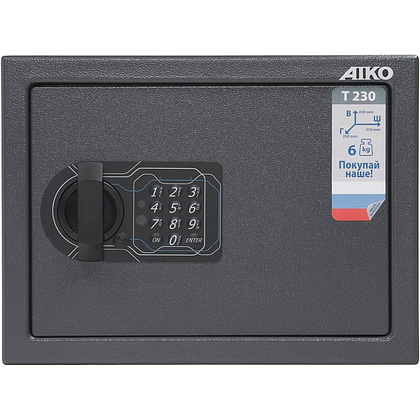 Мебельный сейф AIKO Т-230 EL, 230x310x250 мм - 5