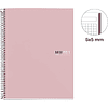Тетрадь Miquelrius "Sand", А4, 80 листов, клетка, розовый - 2