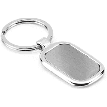 Брелок "Zabel", серебристый