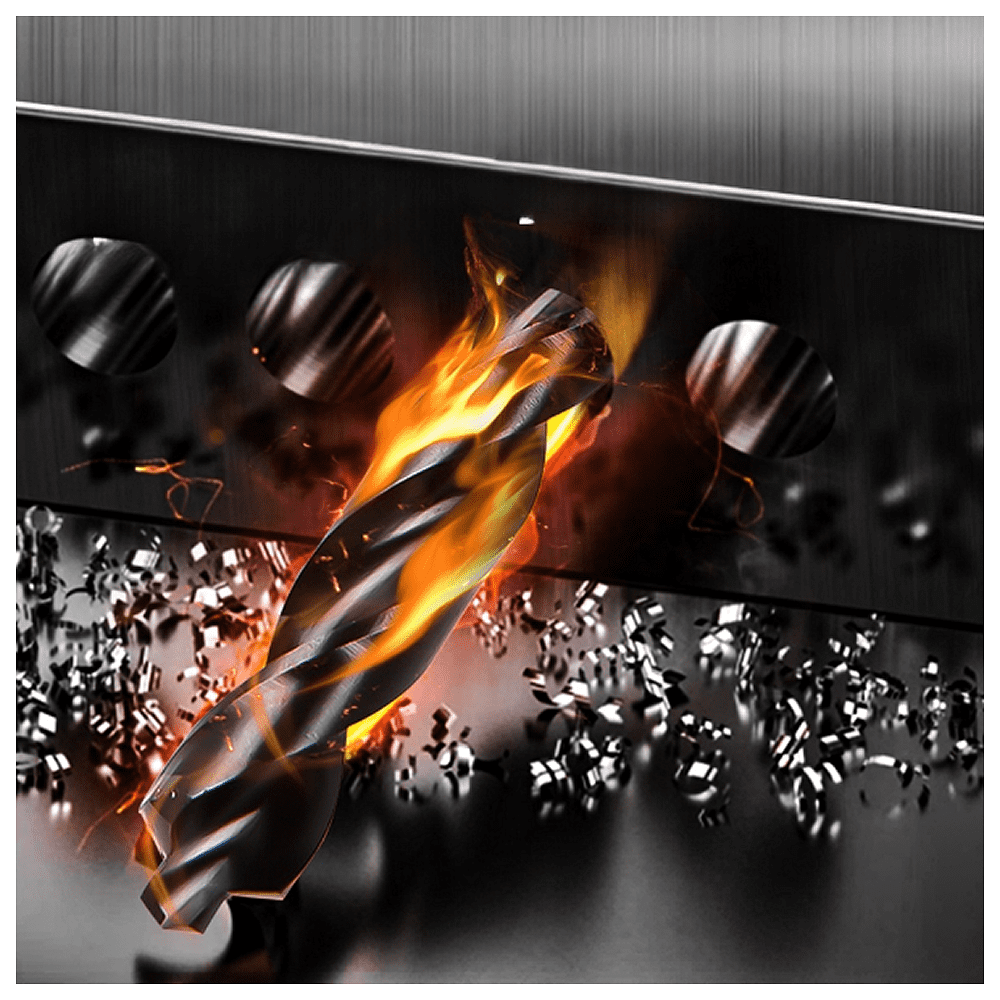 Сверло по металлу Deli RS EDH-MHZ055-E4, 5.5 мм, DIN 338, HSS-TiN - 6