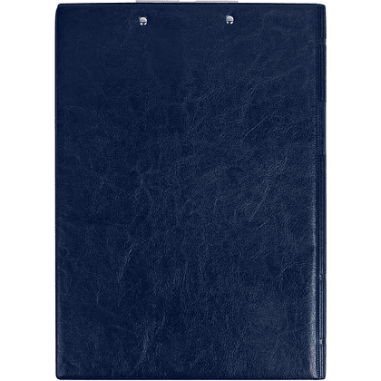 Планшет открывающийся с зажимом, A4, винил, синий - 2