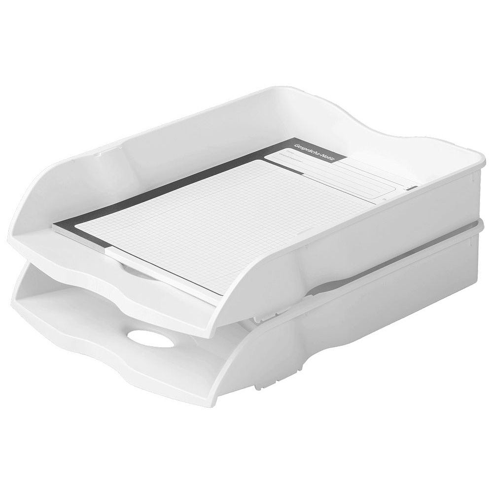 Модуль для бумаг горизонтальный "Re-Loop", белый - 2