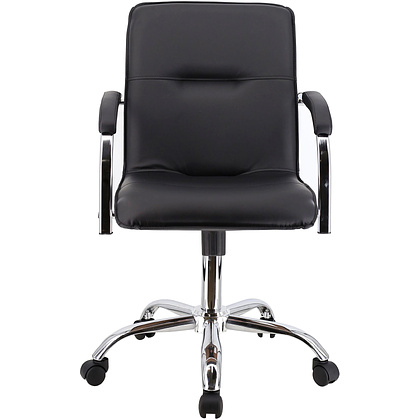 Кресло для персонала EverProf "Samba GTP", экокожа, металл, черный - 3