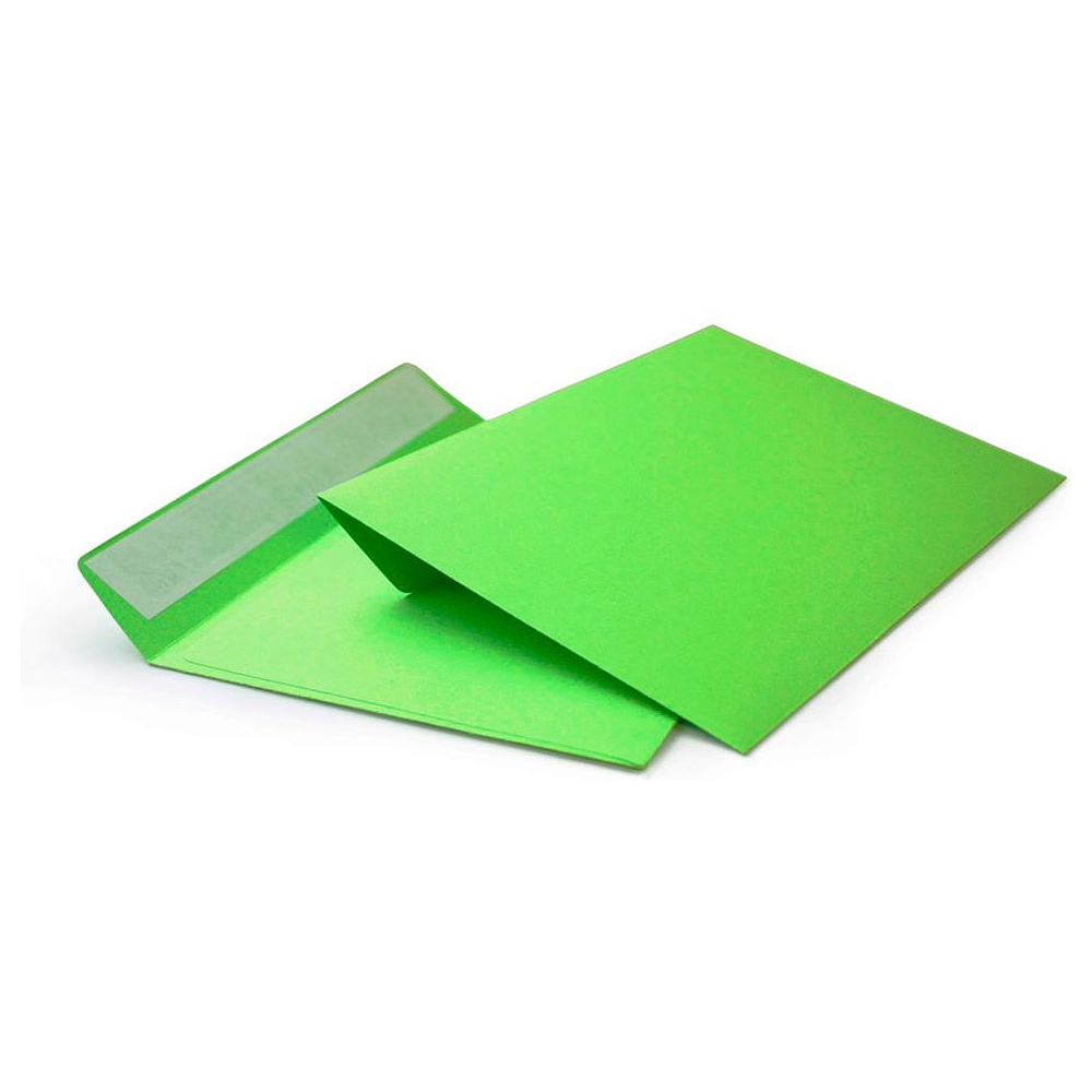 Конверт "Курт", С6, 1 шт, зеленый