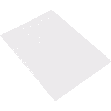 Папка-скоросшиватель "Inter-folia", А4, белый