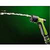 Пистолет-распылитель Amigo Grande 79256, 2/4", 7 функций, черный, зеленый - 9