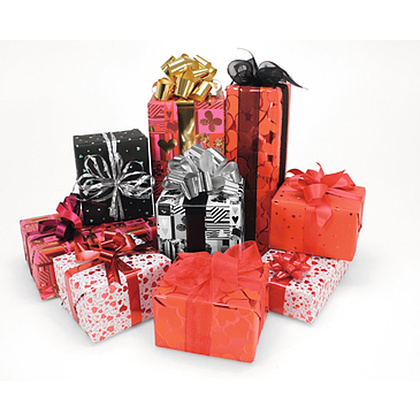 Бумага декоративная в рулоне "Premium. Love", 2x0.7 м, 80 г/м2, ассорти - 4