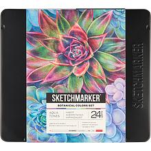 Набор карандашей акварельных "Sketchmarker Ботаника"