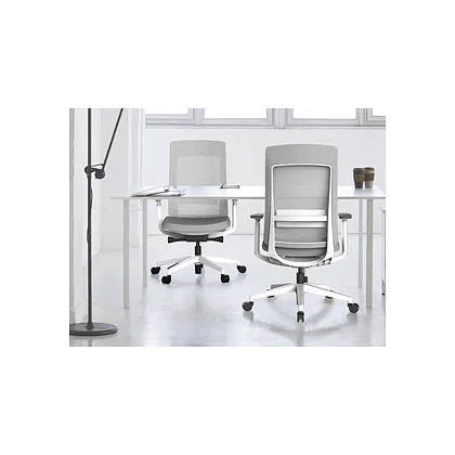 Кресло компьютерное SitZone E-VL002B, сетка, ткань, пластик, черный - 18