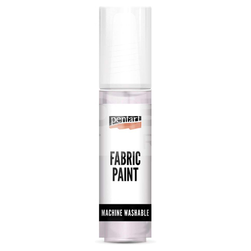 Краски для текстиля "Pentart Fabric paint", розовый, банка