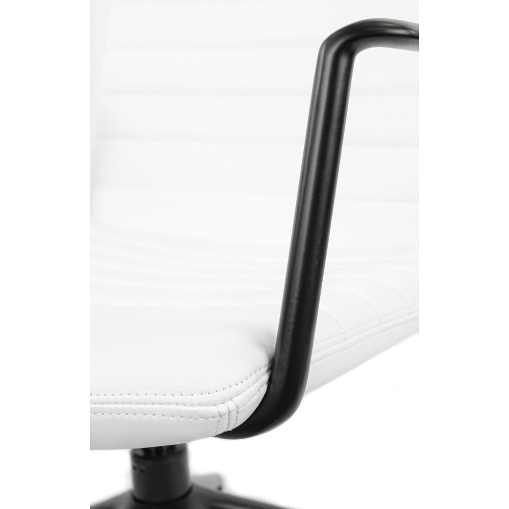 Кресло для персонала EVERPROF Dallas, экокожа, белый - 6