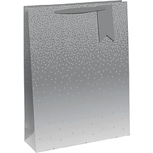 Пакет бумажный подарочный "Silver ombre"