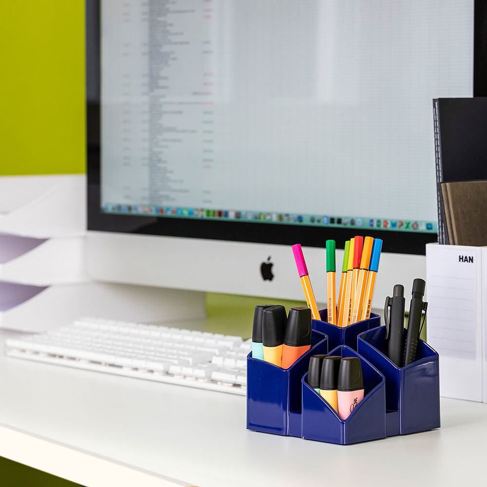 Подставка для канцелярских мелочей "Scala", пыльная роза - 4