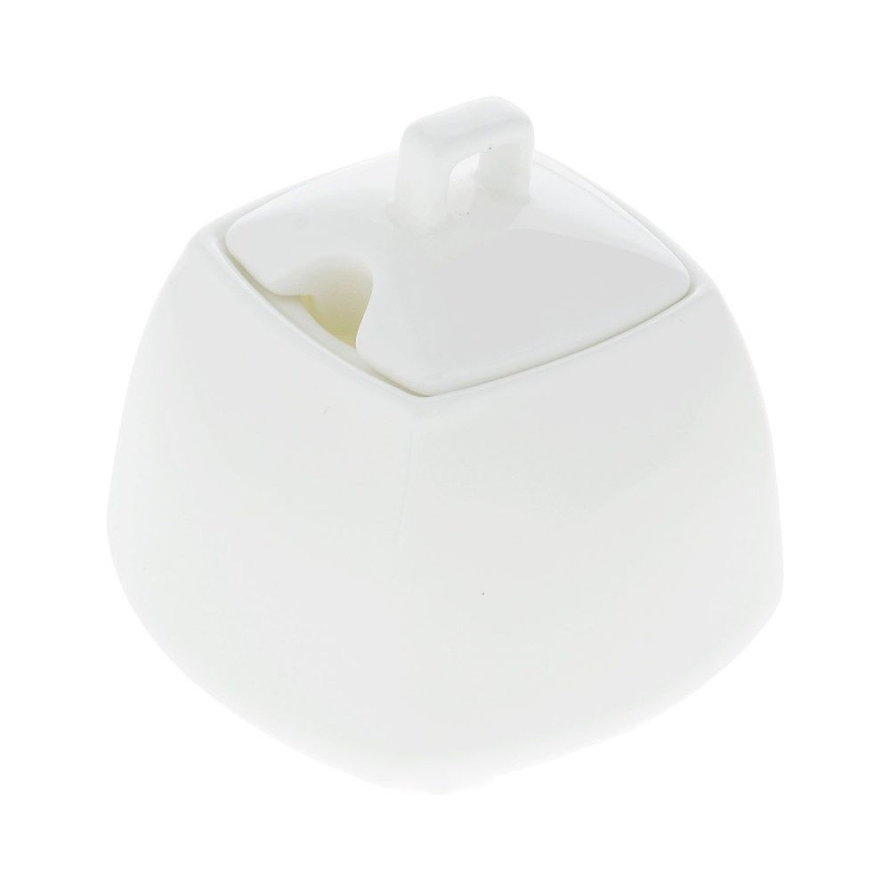 Сахарница, фарфор, 340 мл, белый